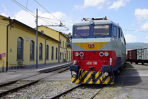 Uno dei treni storici