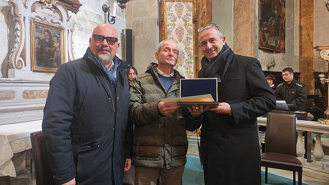 Il premio a Luciano Caramelli